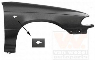 VAN WEZEL 3737656 -  Крыло